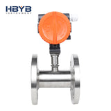 Liquid turbine flowmeter