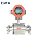 Clamp type electromagnetic flowmeter