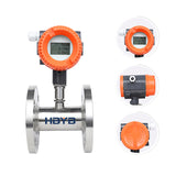 Liquid turbine flowmeter